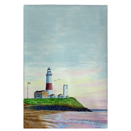 Betsy Drake Betsy Drake GT162 Montauk Lighthouse Guest Towel - 20 x 20 in. GT162